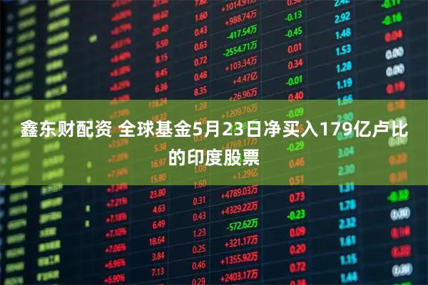 鑫东财配资 全球基金5月23日净买入179亿卢比的印度股票