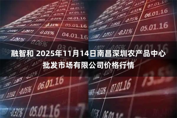 融智和 2025年11月14日南昌深圳农产品中心批发市场有限公司价格行情